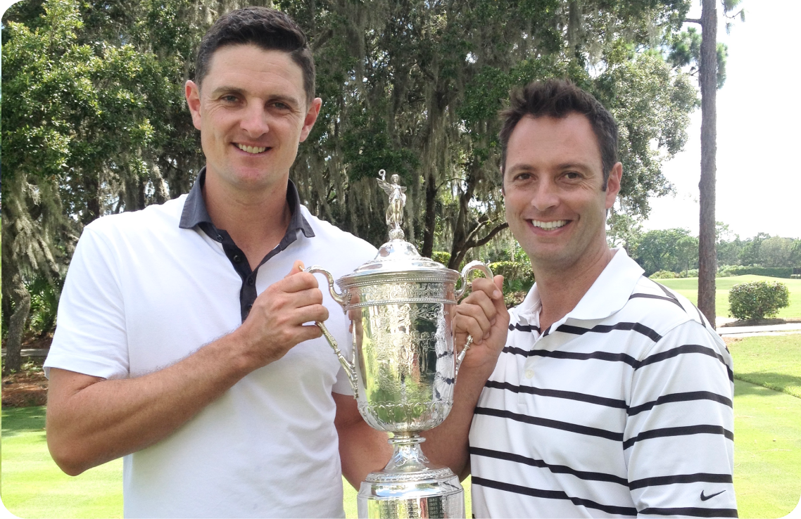 US Open champion Justin Rose.